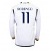 Maillot de foot Real Madrid Rodrygo Goes #11 Domicile vêtements 2023-24 Manches Longues